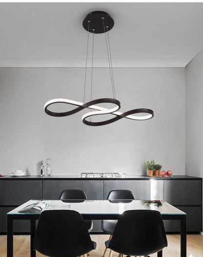Hanging Lights Remote Dimming Kitchen Led Cord Pendant Lamp