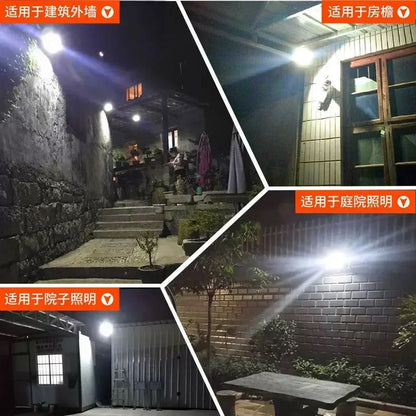 Solar Flood Lights 50-500W Solar Powered Spotlight Outdoor
