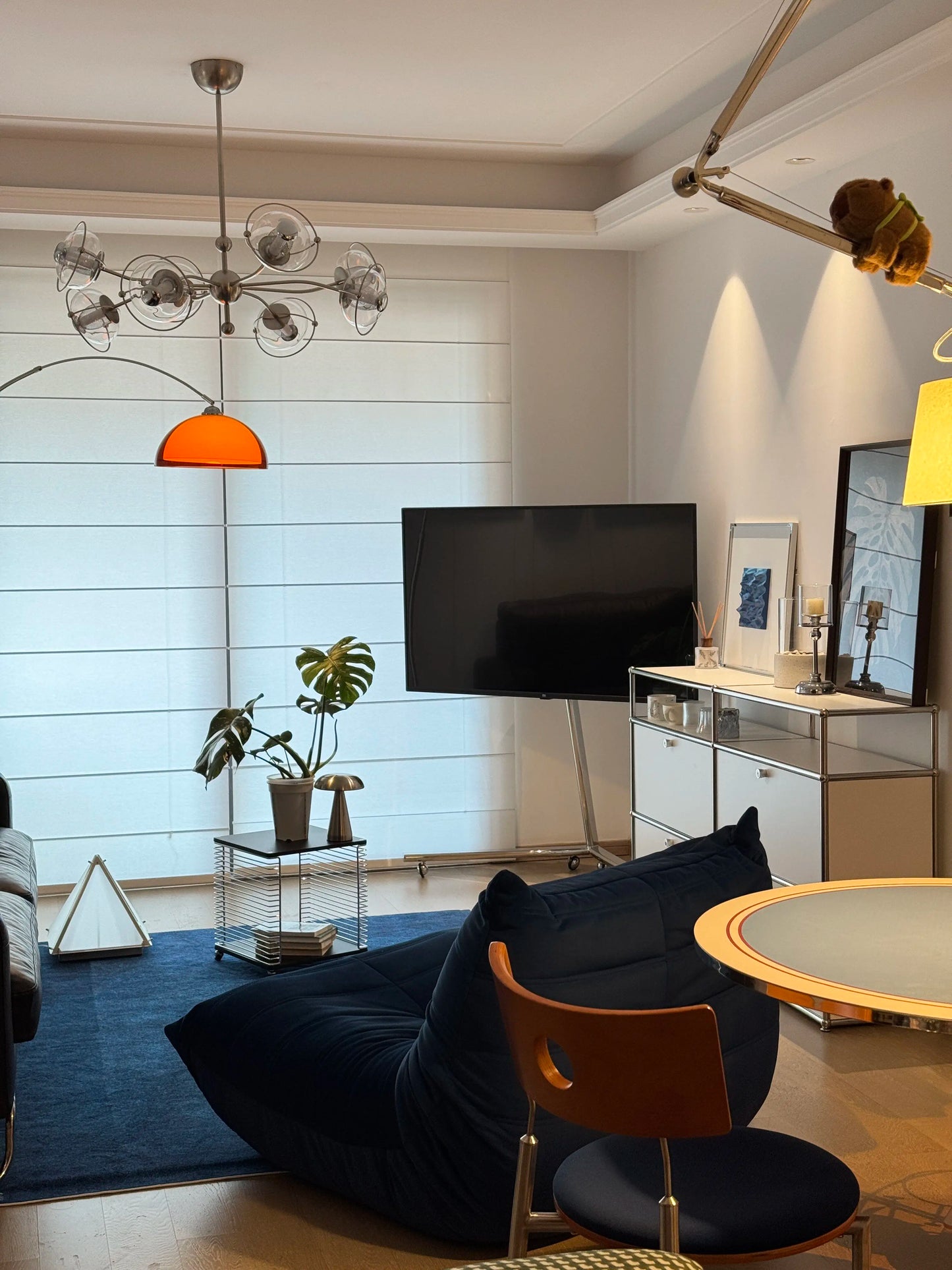 Acrylic Lampshade Floor Lamp Modern Minimalist Light
