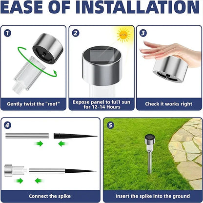Outdoor Solar Lights Garden Lights Solar Powered Lamp
