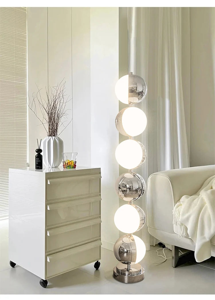 Modern Living Room Decoration Floor Lamp Stainless Steel