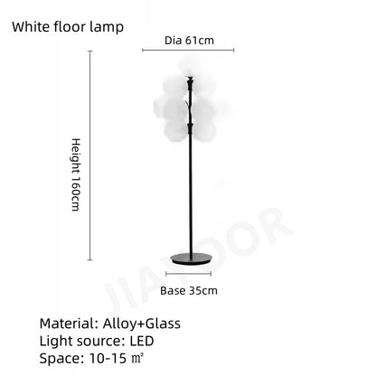 Modern Living Room Floor Lamp Sofa Side Standing Lamp