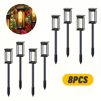 Solar Garden Lights Automatically Turn on/off Suitable for Lane Lawn
