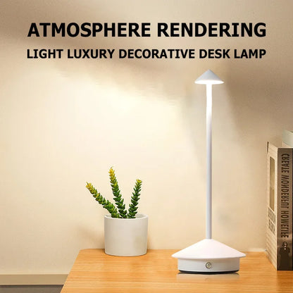 Rechargeable LED Table Light Wireless Desk Night Bedside Lamp