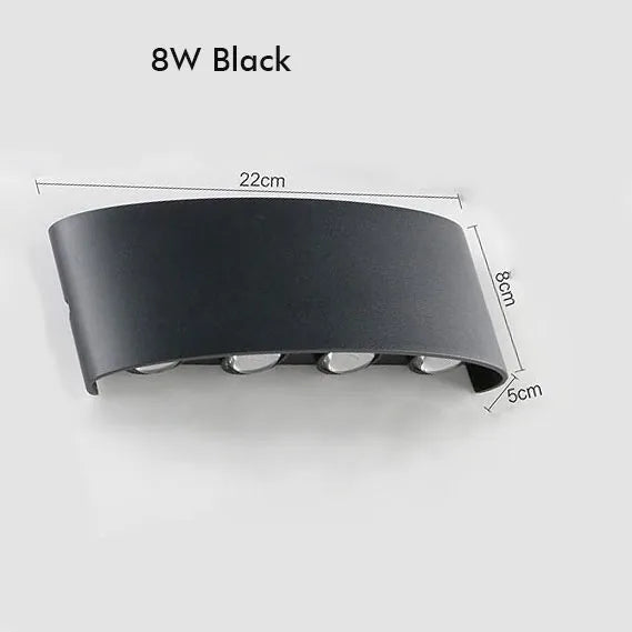 Tuya  Up and Down Wall Light Smart Life APP RGB Outdoor light