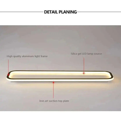 Long Strip LED Ceiling Lights Modern Simple Corridor Aisle