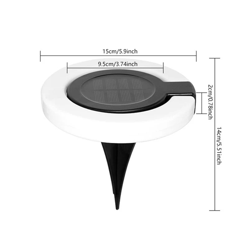Solar Outdoor Lights LED Waterproof Atmosphere Light