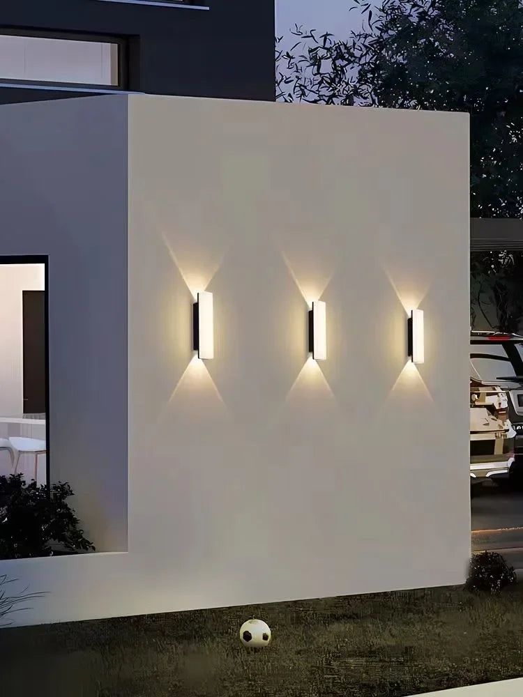 Aluminum Led Outdoor Wall Light Waterproof Porch Lights