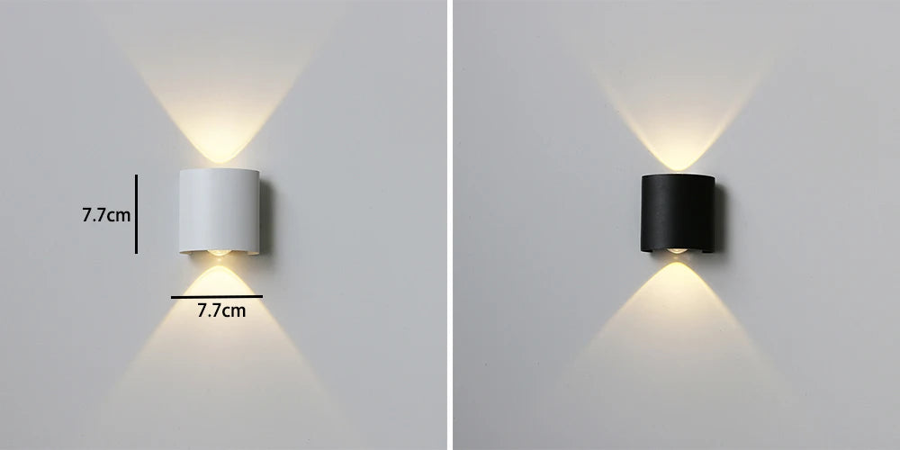 Outdoor Waterproof Wall Lamps Bedroom Living Room Wall Lights