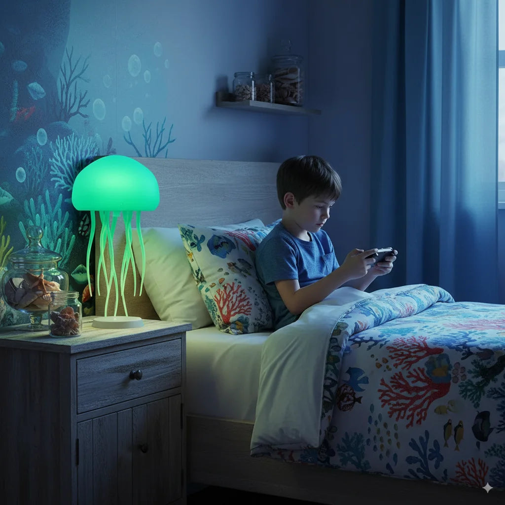 Atmosphere Bedroom Cartoon Creative Bedside Artificial Indoor