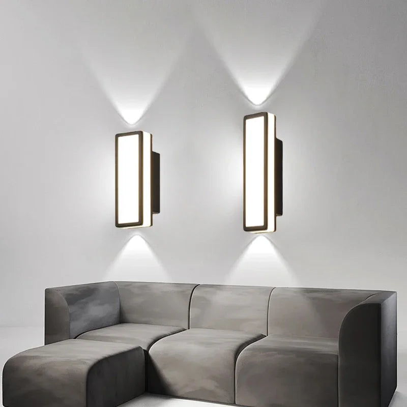 Aluminum Led Outdoor Wall Light Waterproof Porch Lights