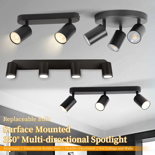 Replaceable Bulb Ceiling Spot Lamp Modern GU10 Led Spotlight