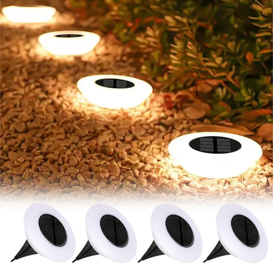 Outdoor Solar Pathway Lights IP65 Rated LED Landscape Lighting