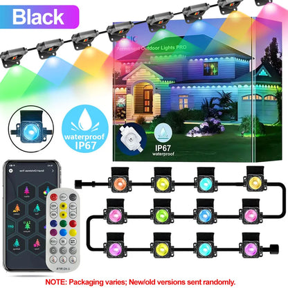 45M/60M/90M RGBIC Eaves Lights LED Permanent Outdoor Lights