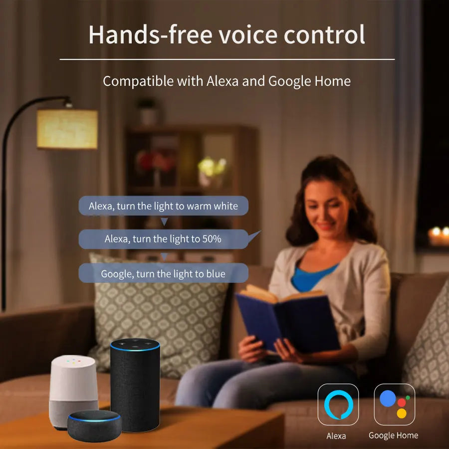 Tuya Smart 2.4G WiFi Ceiling Light RGB Round Ambient Light