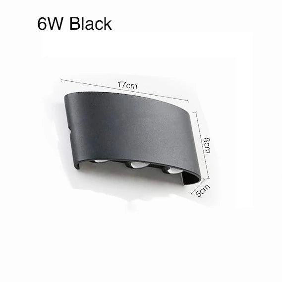 Tuya  Up and Down Wall Light Smart Life APP RGB Outdoor light