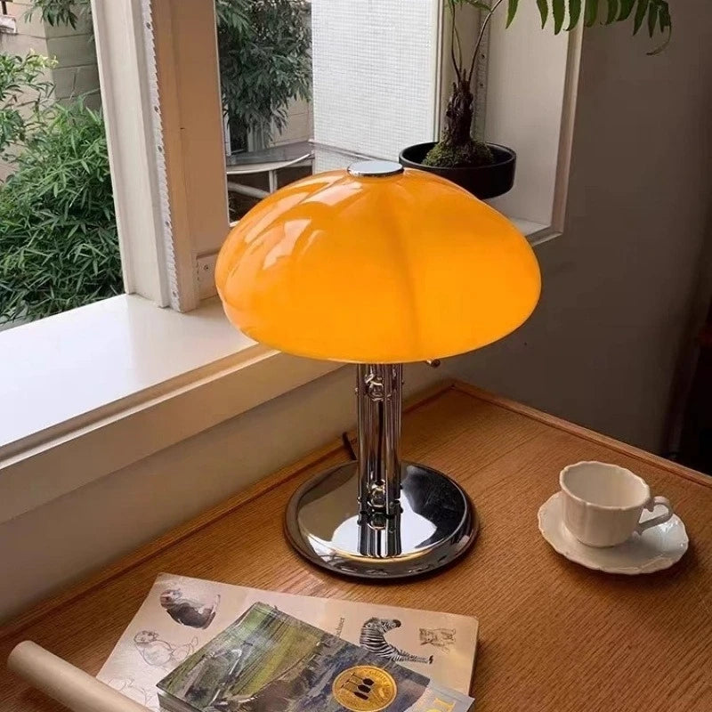 Korean Bauhaus Bedroom Mushroom Desk Lamp