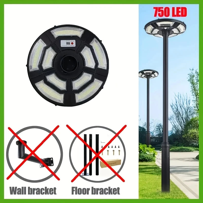 Solar Powered Outdoor Yard Light UFO Solar Charging