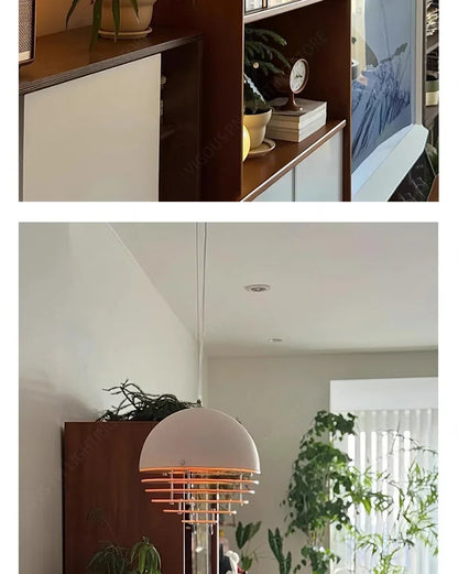 Nordic Danish Sunset Orange Restaurant Bar Pendant Lamp
