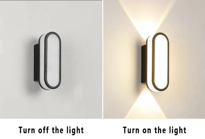 Aluminum Led Outdoor Wall Light Waterproof Porch Lights