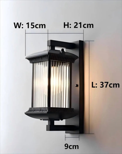 Wall Lights Garden Yard Balcony Porch New Chinese Style