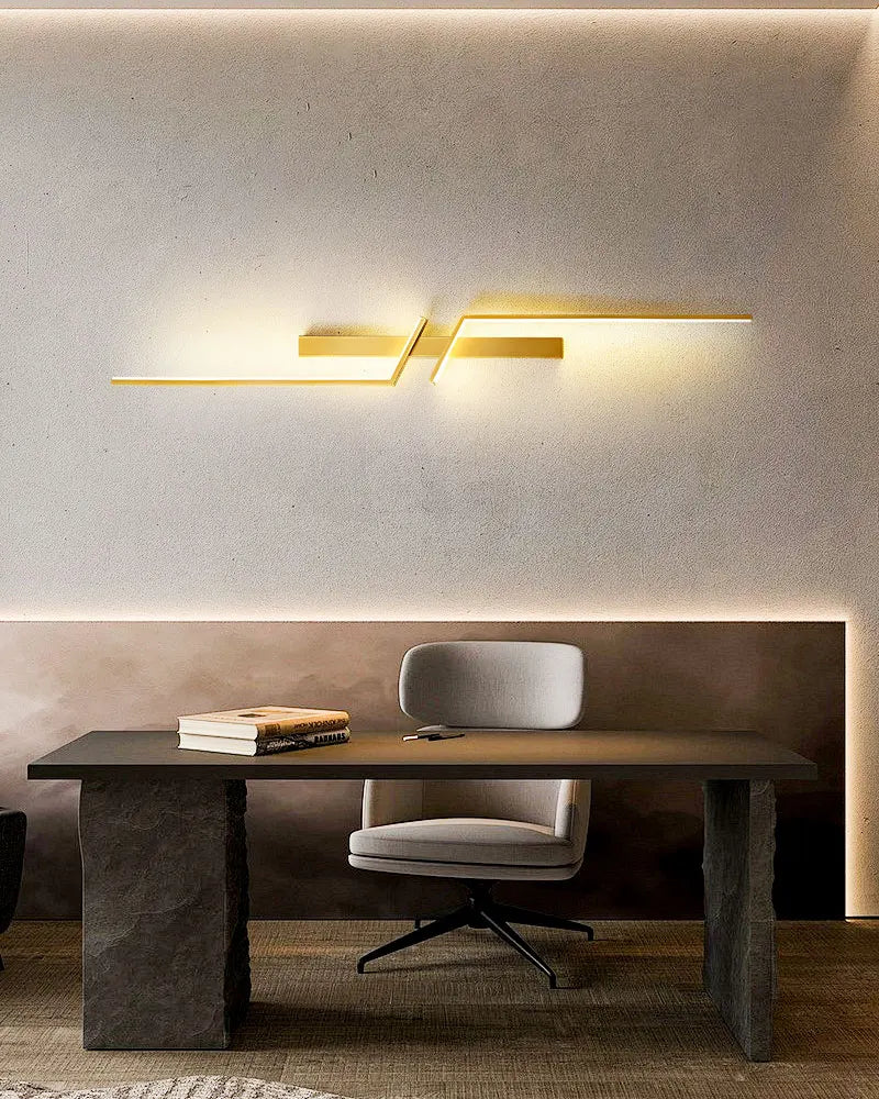 Long Strip LED Wall Lamps for Bedroom Living Room Indoor