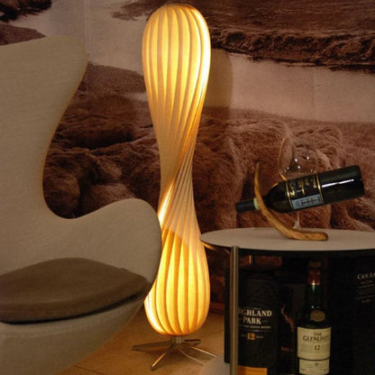 Living Room Floor Lamp Wooden Style Bedroom Headboard