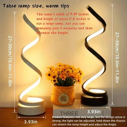 1pcs bedroom bedside lamp - 3-way dimmable touch light