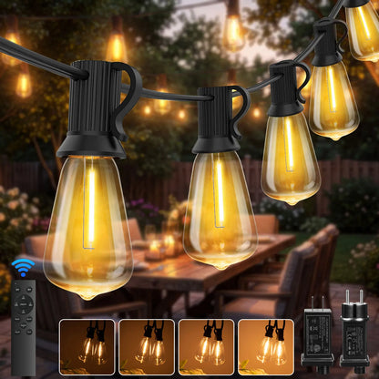 String Lights Outdoor Garland 24V EU US Led Patio Lights