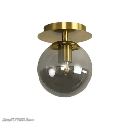 Round ball Glass Ceiling Lamps Modern Cheap