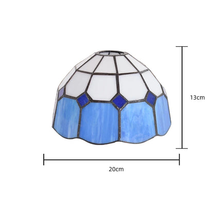 Vintage Stained Glass Lampshade for Pendant Lights