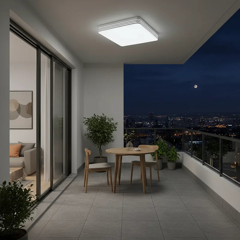 18W-48W LED Ceiling Light 15-30CM Square Ceiling Panel Light