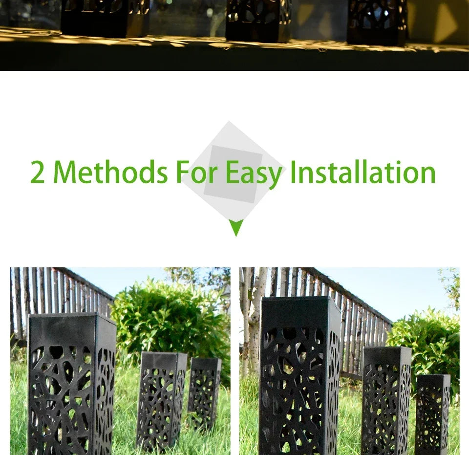 Solar Lawn Light Outdoor Solar Powered Buried Path Lights