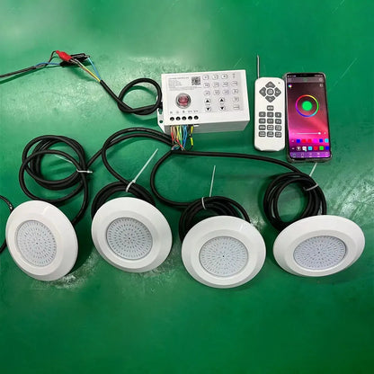 RGB LED Pool Light 12W Bluetooth APP Control Lamp