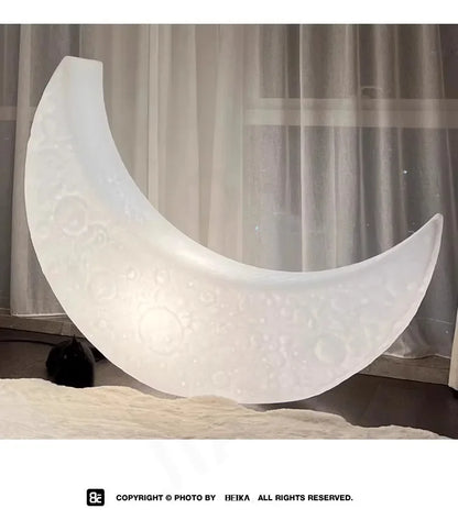 Moon Lamp Floor Lamp Lounge Chair Creative Romantic Design