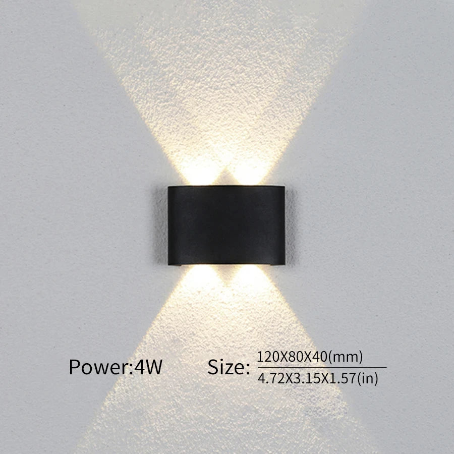 Led Wall Lamp outdoor Stair Light Fixture Bedside Loft
