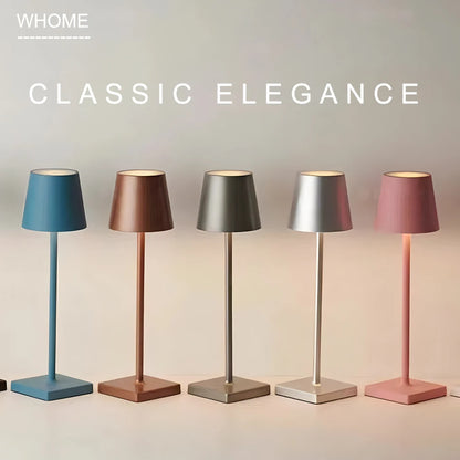 5200mAh USB Aluminum Alloy Desk Lamp LED Rechargeable