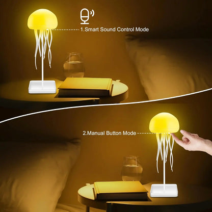 Upgraded Silent Jellyfish Lamp Jelly Fish Light