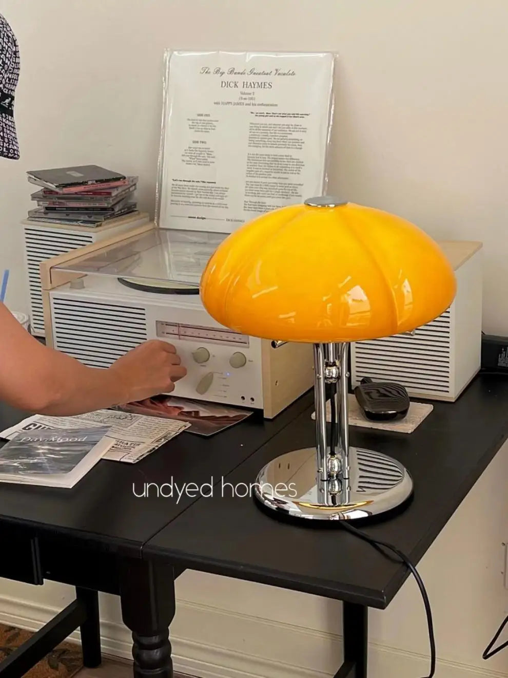 Korean Bauhaus Bedroom Mushroom Desk Lamp