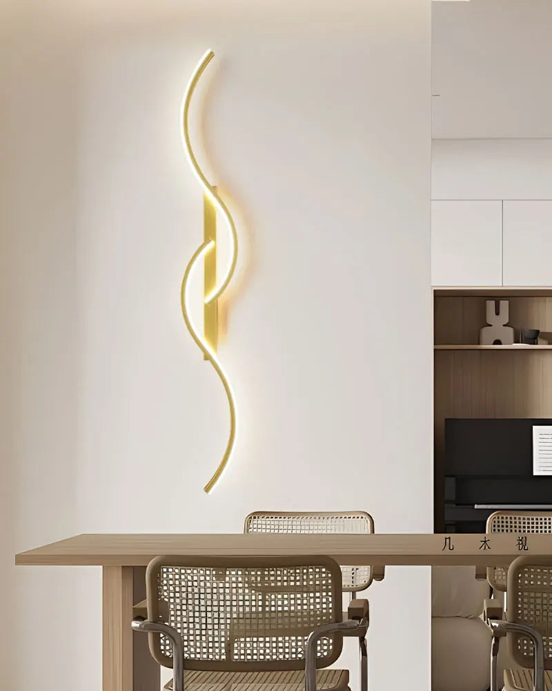 Long Strip LED Wall Lamps for Bedroom Living Room Indoor