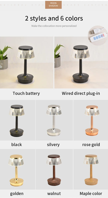 USB Atmosphere Table Lamp Modern Led Touch Night Lights