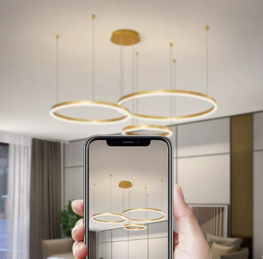 Chandelier Circle Ceiling Hanging Lamp