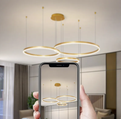 Chandelier Circle Ceiling Hanging Lamp