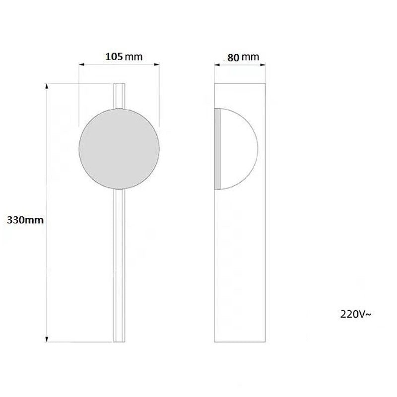 Advanced Modern And Minimalist Wall Lamp