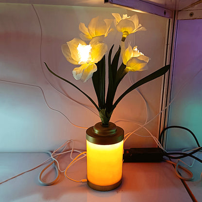 Flower Lamp Fashion Minimalist Creative USB Vase Light Decoration