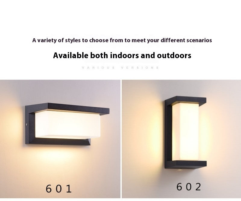 Retro Outdoor Waterproof LED Wall Light