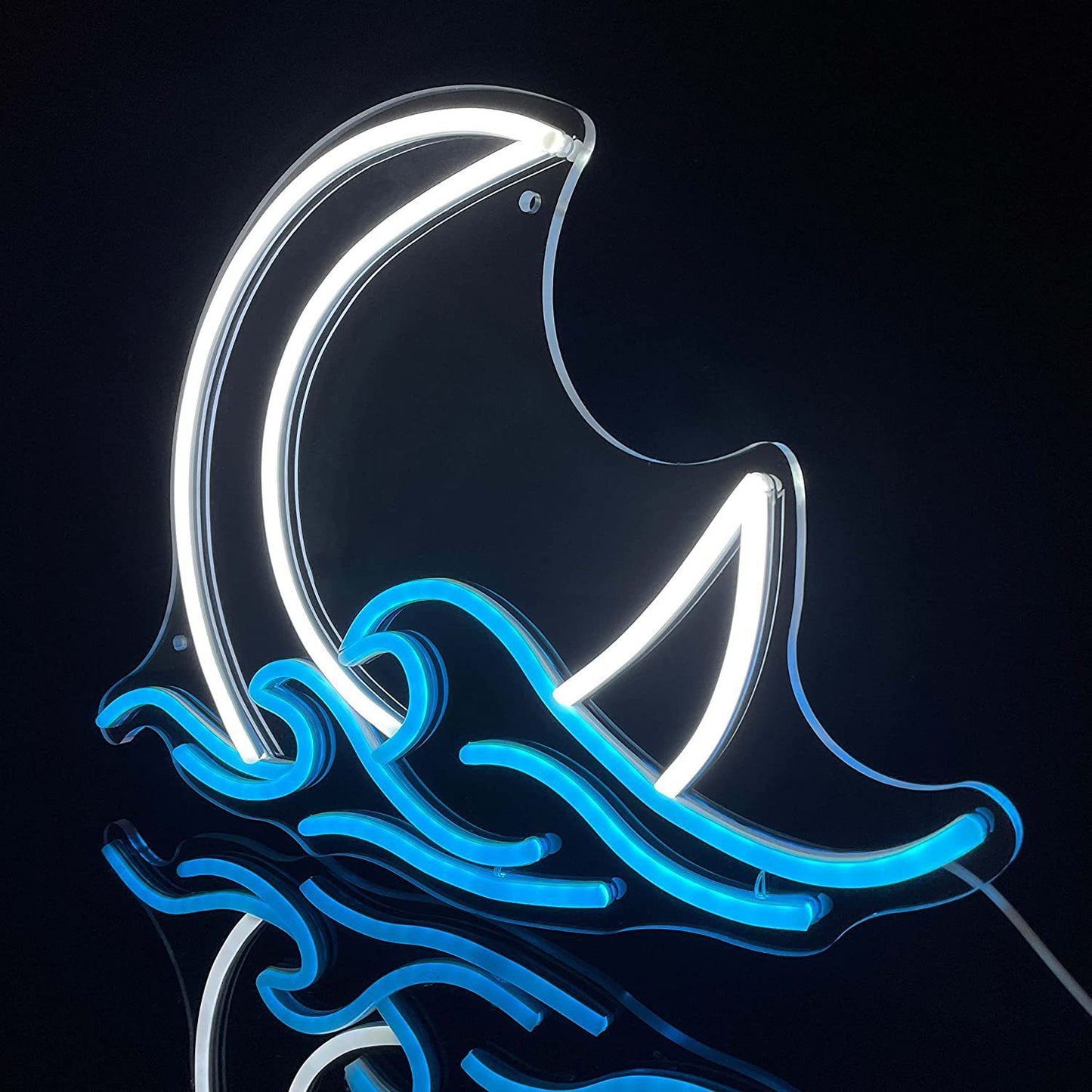 Bedroom Neon Moon Children's Room Decoration Lamp