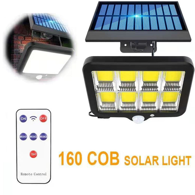 Splitter Solar Outdoor Light Street Light COD With Remote Control