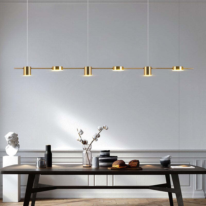 Strip Dining-room Lamp Bar Front Desk Led Chandelier