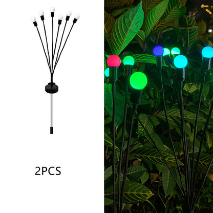 Simulation Firefly Solar Light Outdoor Decor Solar LED Lights Outdoor Garden Lights